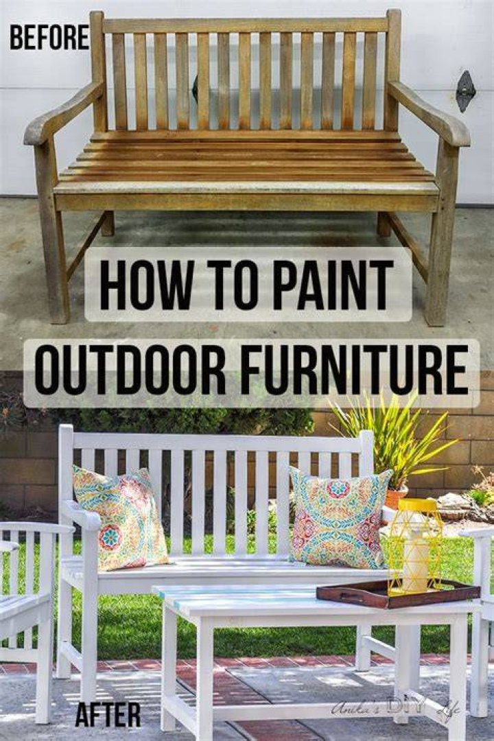 How do you paint outside wood?